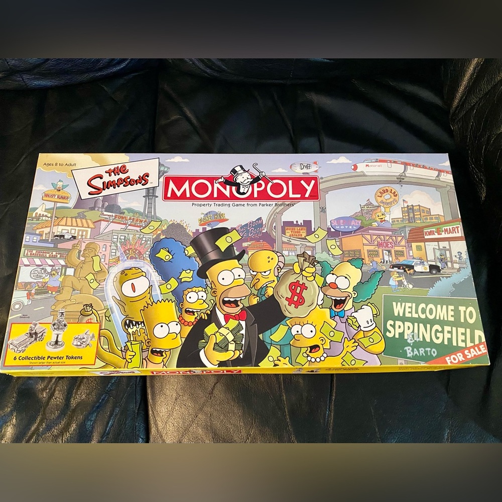 Monopoly The Simpsons Edition Board Game